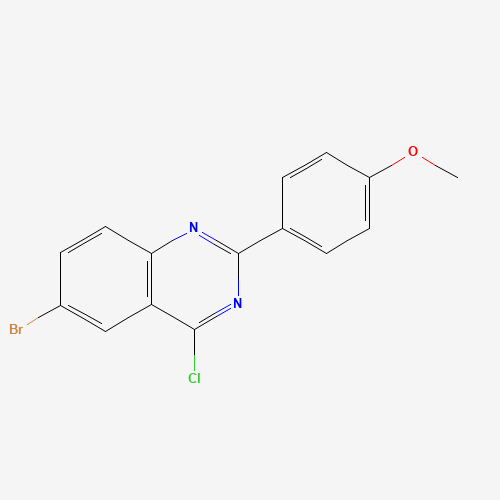 6-bromo-4-chloro-2-(4-methoxyphenyl)quinazoline (CAS: 885277-19-0) - Related Chemical Product