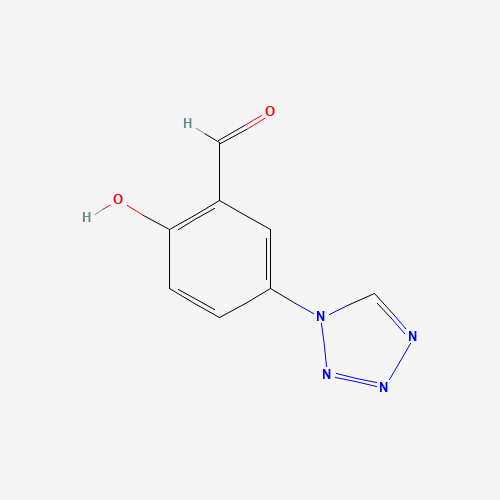 2-hydroxy-5-(tetrazol-1-yl)benzaldehyde (CAS: 168266-93-1) - Related Chemical Product