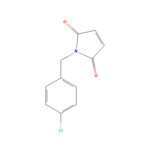1-[(4-chlorophenyl)methyl]pyrrole-2,5-dione (CAS: 34569-29-4) - Related Chemical Product