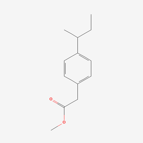 methyl 2-(4-butan-2-ylphenyl)acetate (CAS: 162653-84-1) - Related Chemical Product