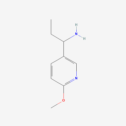 1-(6-methoxypyridin-3-yl)propan-1-amine (CAS: 767334-91-8) - Related Chemical Product