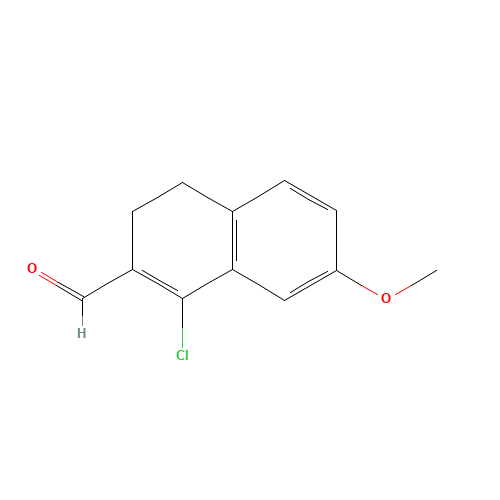 1-chloro-7-methoxy-3,4-dihydronaphthalene-2-carbaldehyde (CAS: 77664-95-0) - Related Chemical Product