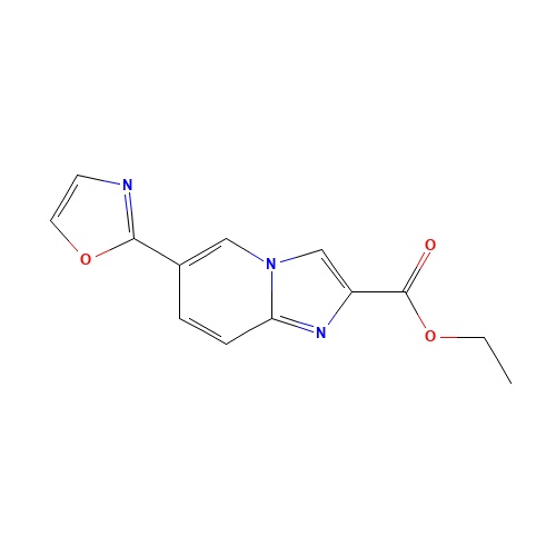 ethyl 6-(1,3-oxazol-2-yl)imidazo[1,2-a]pyridine-2-carboxylate (CAS: 1167626-86-9) - Related Chemical Product