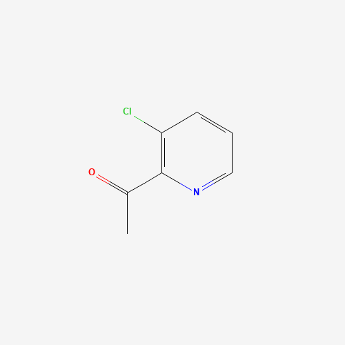 1-(3-chloropyridin-2-yl)ethanone (CAS: 131109-75-6) - Chemical Structure and Molecular Formula 