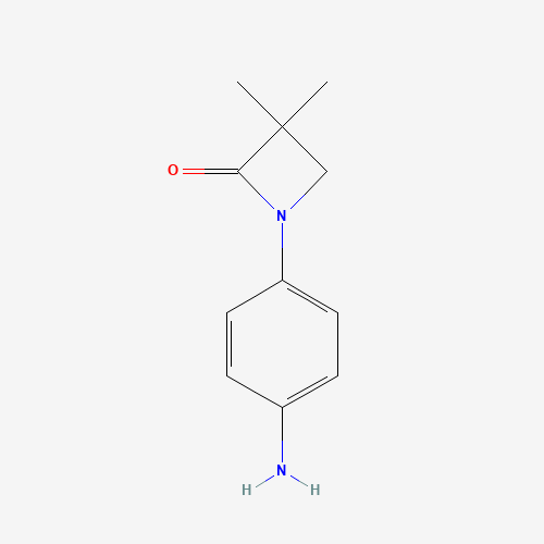 1-(4-aminophenyl)-3,3-dimethylazetidin-2-one (CAS: 325168-07-8) - Related Chemical Product