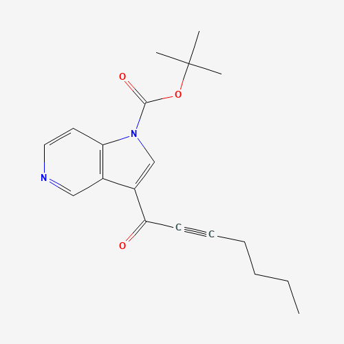 tert-butyl 3-hept-2-ynoylpyrrolo[3,2-c]pyridine-1-carboxylate (CAS: 1050373-54-0) - Related Chemical Product