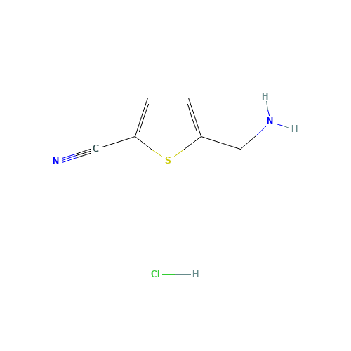 5-(aminomethyl)thiophene-2-carbonitrile;hydrochloride (CAS: 172349-10-9) - Related Chemical Product