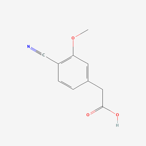2-(4-cyano-3-methoxyphenyl)acetic acid (CAS: 1261475-10-8) - Related Chemical Product