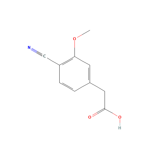 2-(4-cyano-3-methoxyphenyl)acetic acid (CAS: 1261475-10-8) - Related Chemical Product