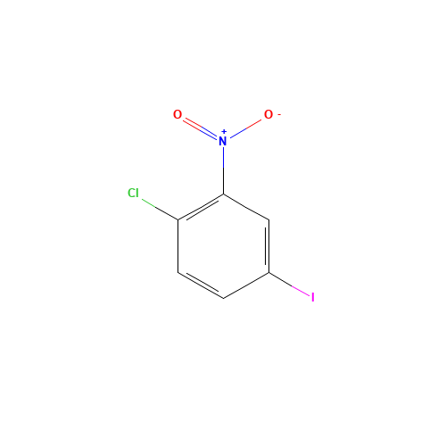 1-chloro-4-iodo-2-nitrobenzene (CAS: 41252-95-3) - Chemical Structure and Molecular Formula 