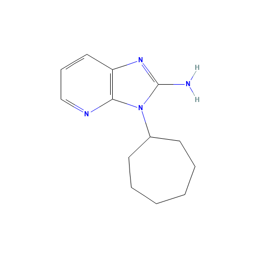 3-cycloheptylimidazo[4,5-b]pyridin-2-amine (CAS: 684648-95-1) - Related Chemical Product