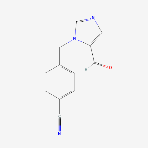 4-[(5-formylimidazol-1-yl)methyl]benzonitrile (CAS: 183500-37-0) - Related Chemical Product