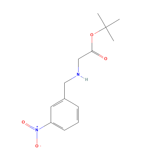 tert-butyl 2-[(3-nitrophenyl)methylamino]acetate (CAS: 943741-89-7) - Related Chemical Product