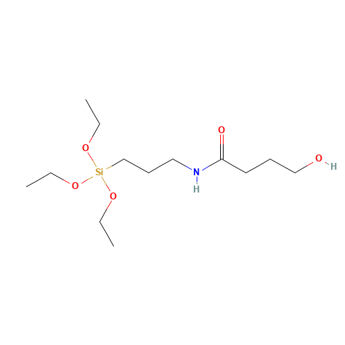 4-hydroxy-N-(3-triethoxysilylpropyl)butanamide (CAS: 186543-03-3) - Related Chemical Product