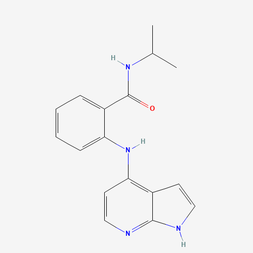 N-propan-2-yl-2-(1H-pyrrolo[2,3-b]pyridin-4-ylamino)benzamide (CAS: 1265225-90-8) - Related Chemical Product