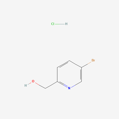 (5-bromopyridin-2-yl)methanol;hydrochloride (CAS: 31181-82-5) - Chemical Structure and Molecular Formula 