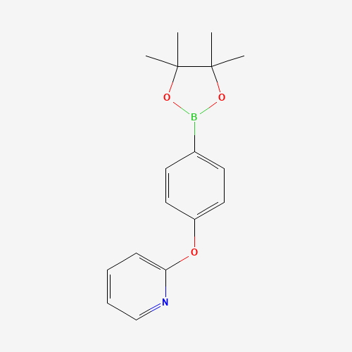 2-[4-(4,4,5,5-tetramethyl-1,3,2-dioxaborolan-2-yl)phenoxy]pyridine (CAS: 1196396-14-1) - Related Chemical Product