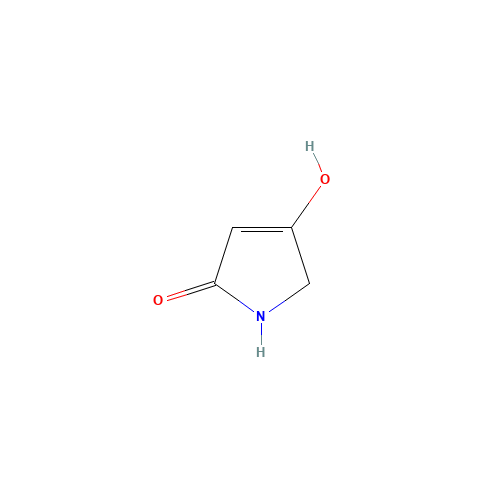 3-hydroxy-1,2-dihydropyrrol-5-one (CAS: 503-83-3) - Chemical Structure and Molecular Formula 