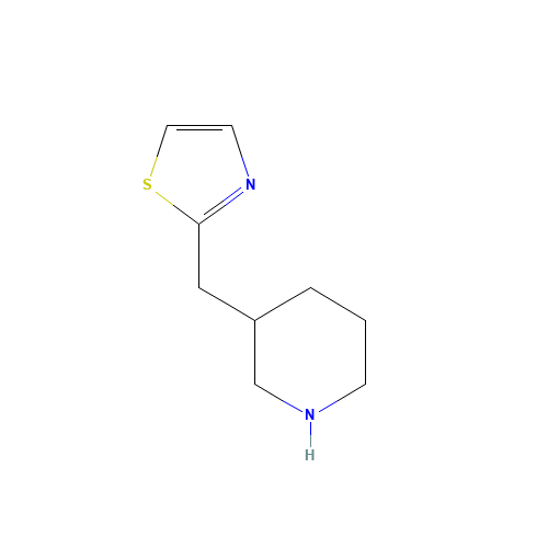 2-(piperidin-3-ylmethyl)-1,3-thiazole (CAS: 1017215-27-8) - Related Chemical Product