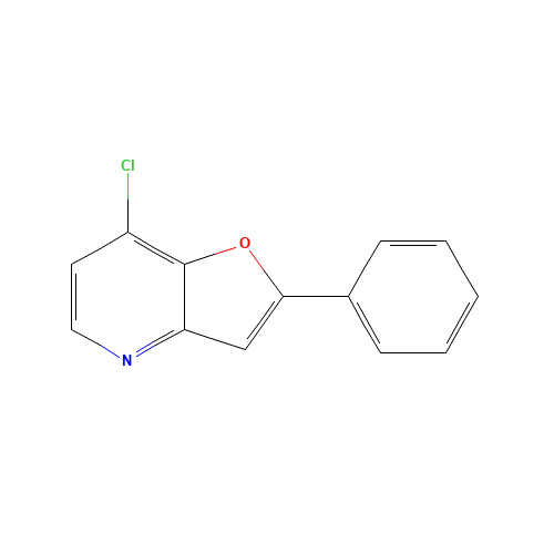 7-chloro-2-phenylfuro[3,2-b]pyridine (CAS: 1360911-12-1) - Related Chemical Product