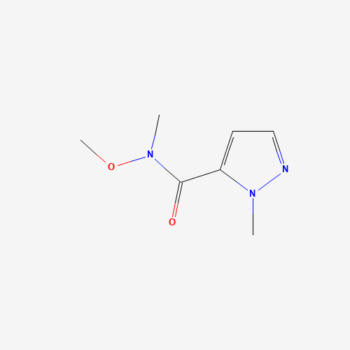 N-methoxy-N,2-dimethylpyrazole-3-carboxamide (CAS: 1339452-16-2) - Related Chemical Product