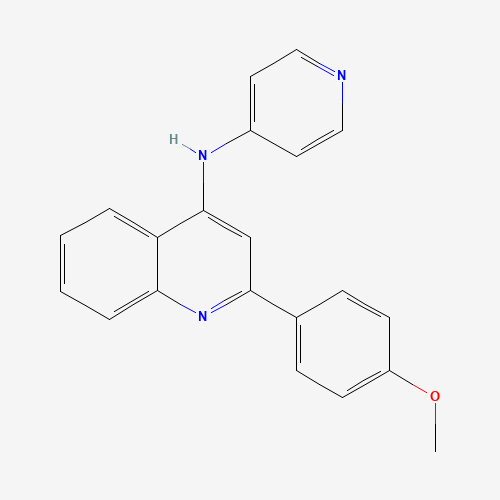 2-(4-methoxyphenyl)-N-pyridin-4-ylquinolin-4-amine (CAS: 1303557-02-9) - Related Chemical Product