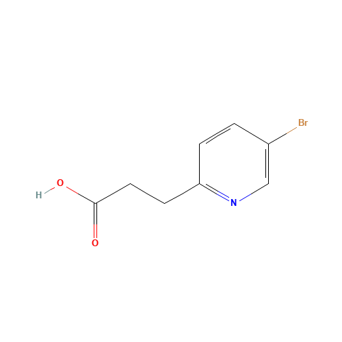 3-(5-bromopyridin-2-yl)propanoic acid (CAS: 1021938-97-5) - Related Chemical Product