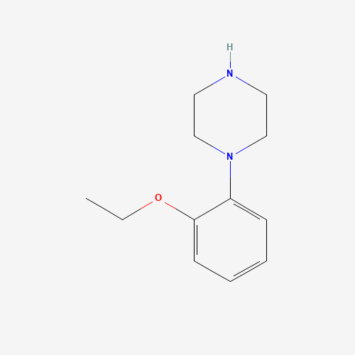 1-(2-ethoxyphenyl)piperazine (CAS: 13339-01-0) - Chemical Structure and Molecular Formula 