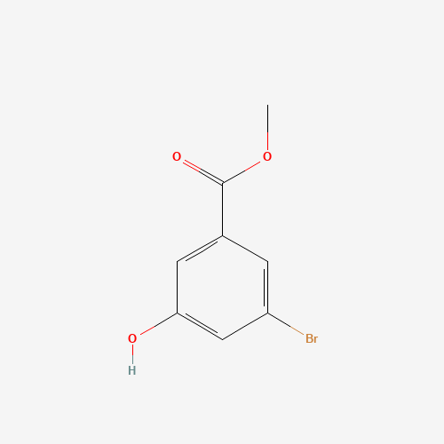 methyl 3-bromo-5-hydroxybenzoate (CAS: 192810-12-1) - Chemical Structure and Molecular Formula 