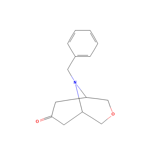 9-benzyl-3-oxa-9-azabicyclo[3.3.1]nonan-7-one (CAS: 81514-40-1) - Related Chemical Product