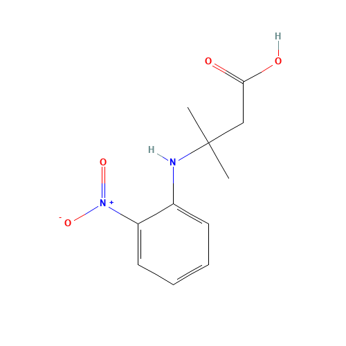 3-methyl-3-(2-nitroanilino)butanoic acid (CAS: 1407835-28-2) - Related Chemical Product