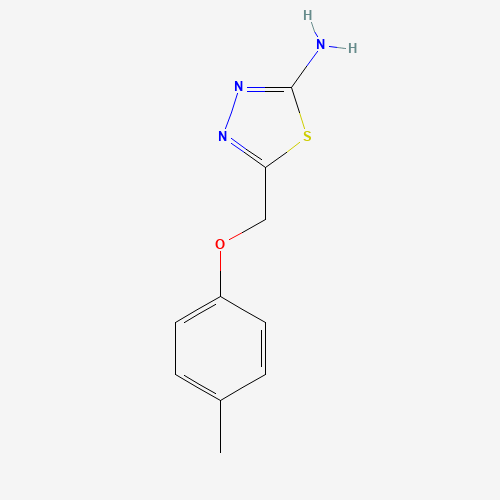 5-[(4-methylphenoxy)methyl]-1,3,4-thiadiazol-2-amine (CAS: 84138-77-2) - Related Chemical Product