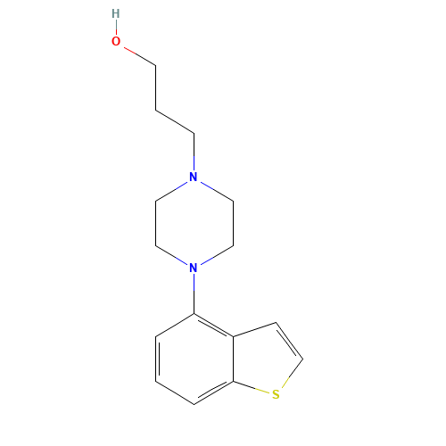 3-[4-(1-benzothiophen-4-yl)piperazin-1-yl]propan-1-ol (CAS: 913614-13-8) - Related Chemical Product