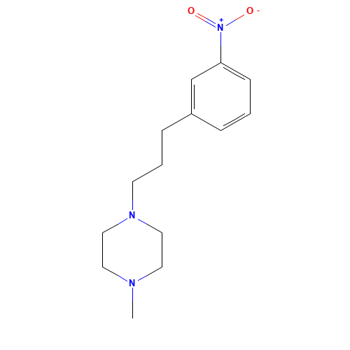 1-methyl-4-[3-(3-nitrophenyl)propyl]piperazine (CAS: 925921-07-9) - Related Chemical Product