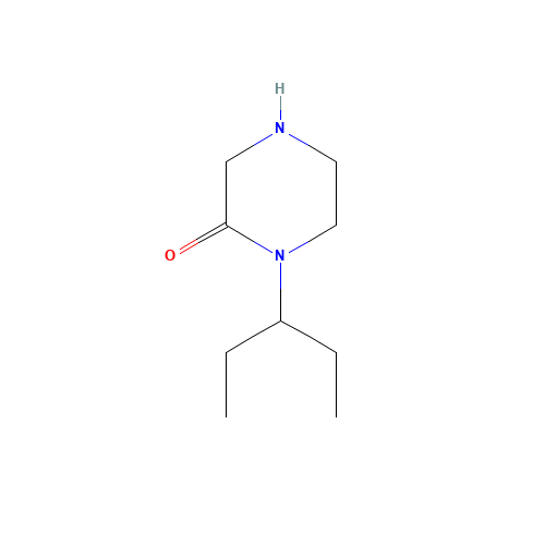 1-pentan-3-ylpiperazin-2-one (CAS: 1284246-77-0) - Related Chemical Product