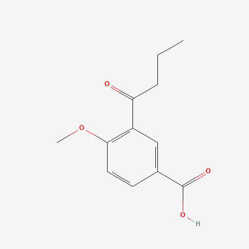 3-butanoyl-4-methoxybenzoic acid (CAS: 258273-25-5) - Related Chemical Product