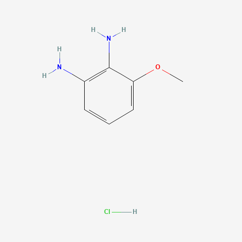 3-methoxybenzene-1,2-diamine;hydrochloride (CAS: 878769-98-3) - Chemical Structure and Molecular Formula 