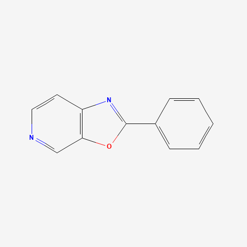 2-phenyl-[1,3]oxazolo[5,4-c]pyridine (CAS: 52334-37-9) - Chemical Structure and Molecular Formula 