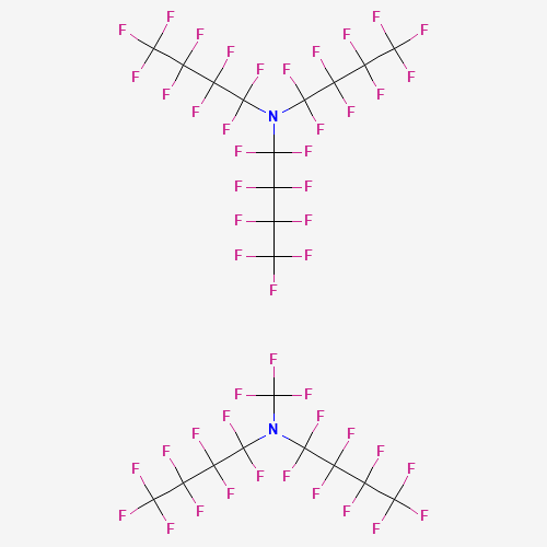 1,1,2,2,3,3,4,4,4-nonafluoro-N,N-bis(1,1,2,2,3,3,4,4,4-nonafluorobutyl)butan-1-amine;1,1,2,2,3,3,4,4,4-nonafluoro-N-(1,1,2,2,3,3,4,4,4-nonafluorobutyl)-N-(trifluoromethyl)butan-1-amine (CAS: 51142-49-5) - Related Chemical Product