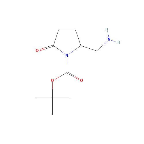 tert-butyl 2-(aminomethyl)-5-oxopyrrolidine-1-carboxylate (CAS: 1443741-49-8) - Related Chemical Product