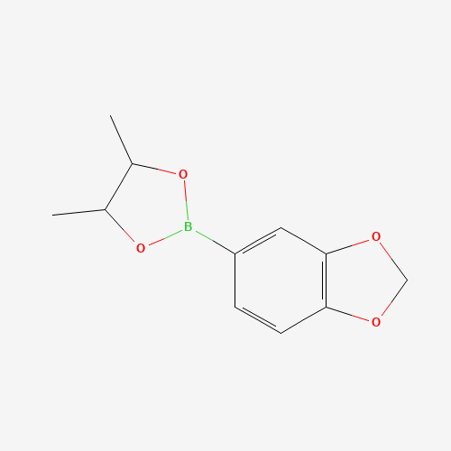 2-(1,3-benzodioxol-5-yl)-4,5-dimethyl-1,3,2-dioxaborolane (CAS: 269409-76-9) - Related Chemical Product