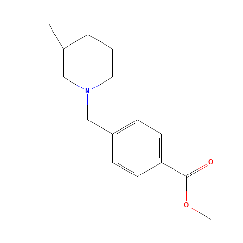 methyl 4-[(3,3-dimethylpiperidin-1-yl)methyl]benzoate (CAS: 1035270-82-6) - Related Chemical Product