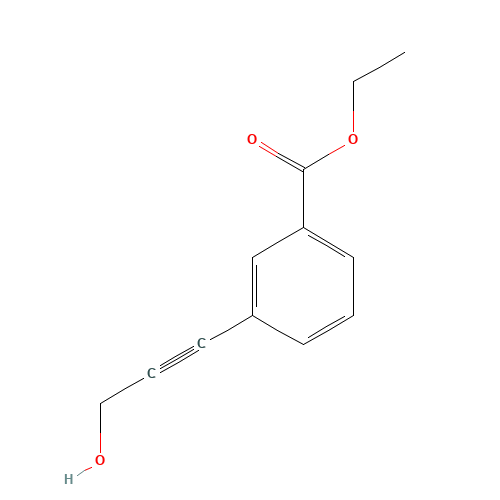 ethyl 3-(3-hydroxyprop-1-ynyl)benzoate (CAS: 114837-79-5) - Related Chemical Product