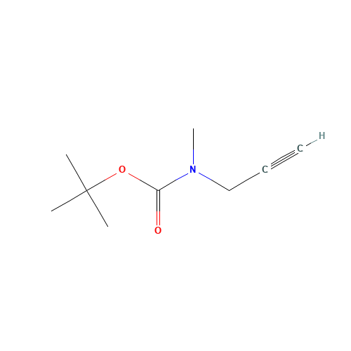 tert-butyl N-methyl-N-prop-2-ynylcarbamate (CAS: 124045-51-8) - Related Chemical Product