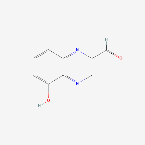5-oxo-1H-quinoxaline-2-carbaldehyde (CAS: 394223-65-5) - Chemical Structure and Molecular Formula 