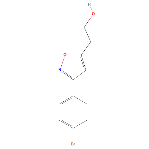 2-[3-(4-bromophenyl)-1,2-oxazol-5-yl]ethanol (CAS: 1159979-39-1) - Related Chemical Product