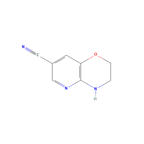 3,4-dihydro-2H-pyrido[3,2-b][1,4]oxazine-7-carbonitrile (CAS: 34945-66-9) - Related Chemical Product