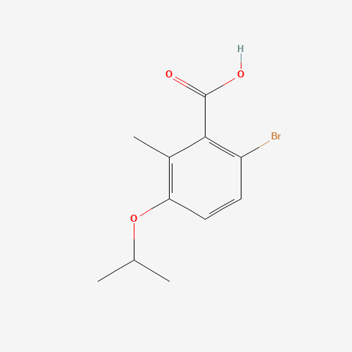 6-bromo-2-methyl-3-propan-2-yloxybenzoic acid (CAS: 1616288-92-6) - Related Chemical Product
