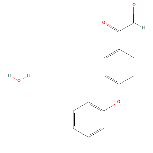 2-oxo-2-(4-phenoxyphenyl)acetaldehyde;hydrate (CAS: 92254-55-2) - Related Chemical Product