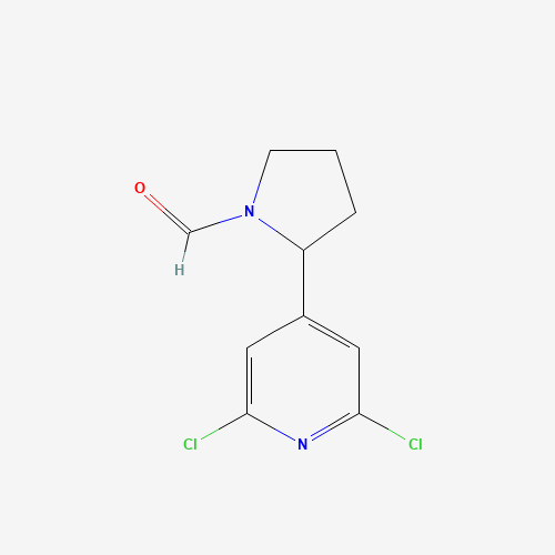 2-(2,6-dichloropyridin-4-yl)pyrrolidine-1-carbaldehyde (CAS: 693286-62-3) - Related Chemical Product